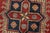 Kazak Rug 10’6” X 14’7” Red Wool Tribal Hand-Knotted Oriental Carpet For Sale - Image 4 of 15
