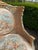 1940 French Louis XVI Pastel Beech Cane Bergères - Pair For Sale - Image 9 of 11