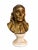 19th Century French Gilt Bronze Bust of Benjamin Franklin After Houdon on Marble For Sale - Image 11 of 11