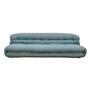 Three Seater Soriana Sofa by Afra and Tobia Scarpa for Cassina, Italy, 1969 For Sale