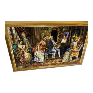 1960s Persian Rug Tapestry For Sale