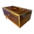 19th Century Victorian Burr Walnut & Brass Campaign Writing Slope W/Fully Intact Secret Drawers For Sale