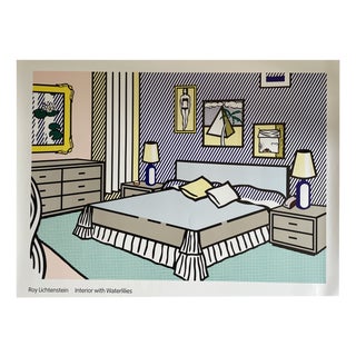 Roy Lichtenstein, Interior with Waterlilies, 2000s, Print For Sale