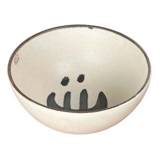 Mid-Century Modern Danish Studio Pottery Bowl by Aksel Larsen for Axella, 1960s For Sale