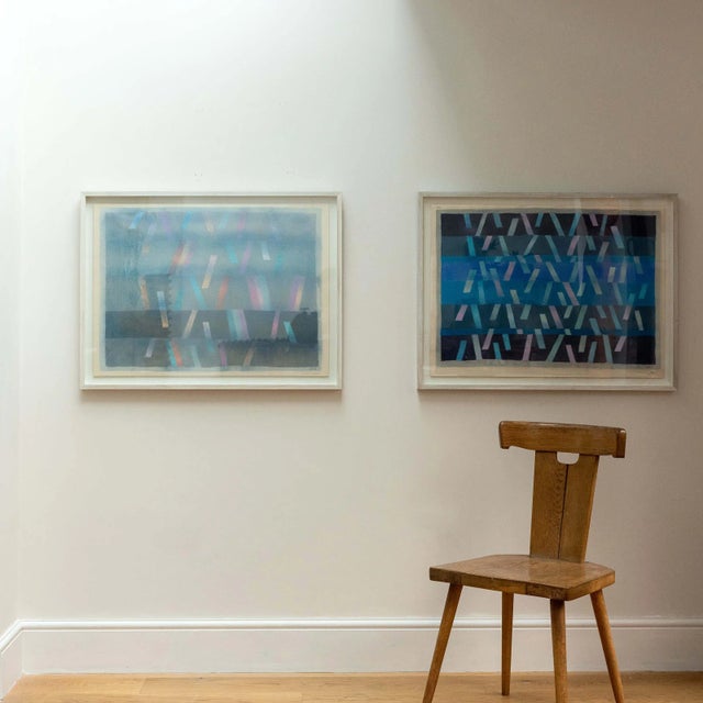 Bernard Myers, In the Harbour, Oil Pastel, Framed For Sale - Image 3 of 7