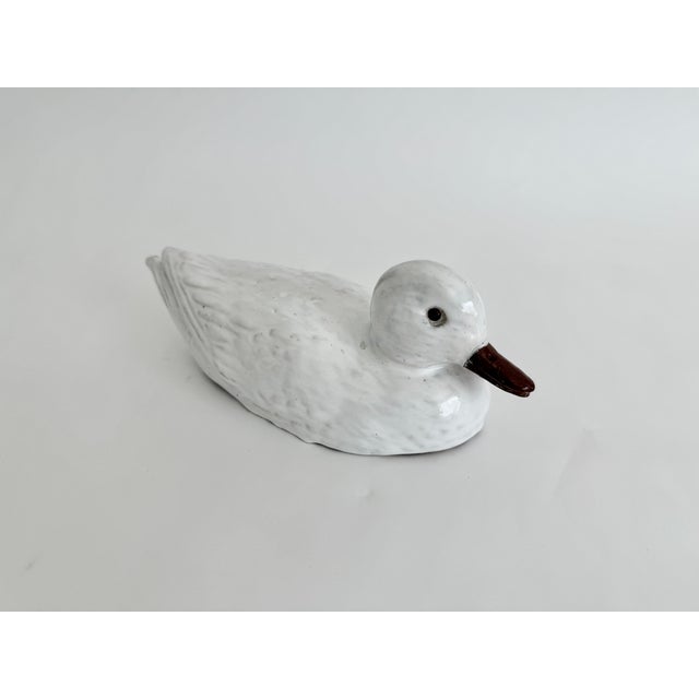 French Artisan Duck Sculpture Figurine For Sale In Los Angeles - Image 6 of 8