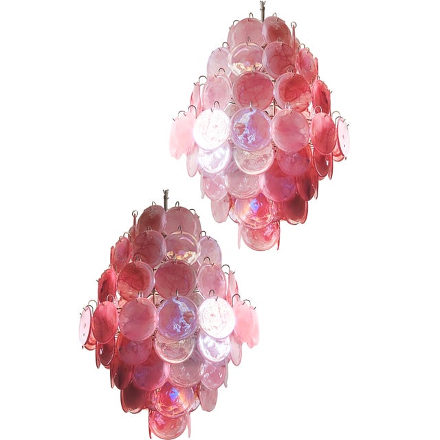 Vintage Italian Murano Chandelier, 2000 For Sale - Image 13 of 18