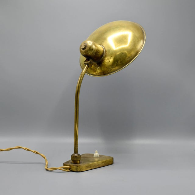 Table Lamp by Giovanni Michelucci for Lariolux, Italy, 1930s For Sale - Image 4 of 6