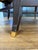 Attributed to Hickory Chair Company Flame Mahogany Round Coffee Table With Brass Sabots For Sale - Image 10 of 12