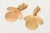Modern Vintage Napier Gold Plated Clip on Sculptural Earrings, 1960's For Sale - Image 3 of 9