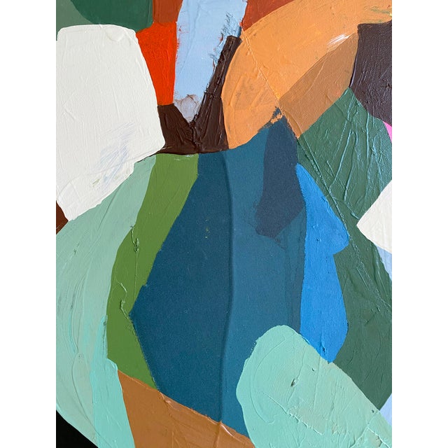 Contemporary "Woods and River" 2026 Framed Painting by Jessalin Beutler For Sale - Image 3 of 5