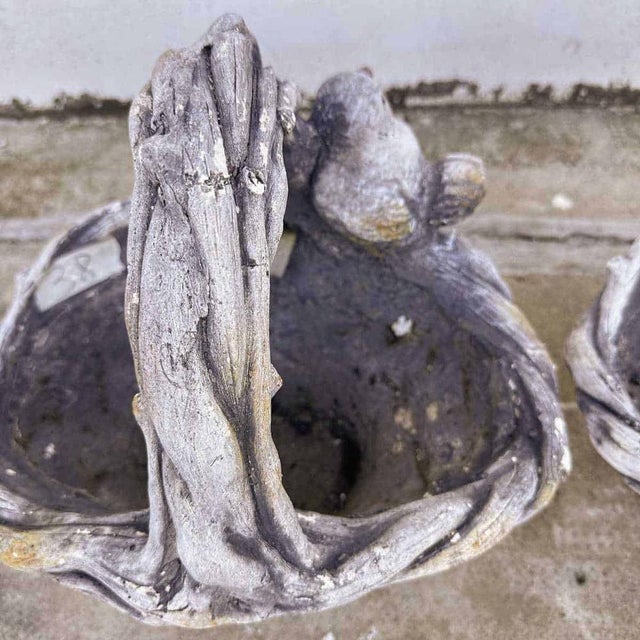 Decorative Baskets with Birds, Set of 2 For Sale - Image 9 of 10