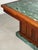 Art Deco Dining Table with Green Marble Top For Sale - Image 5 of 7