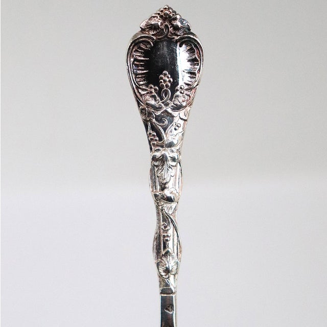French French Odiot Demidoff .950 Sterling Silver Lobster Fork For Sale - Image 3 of 7