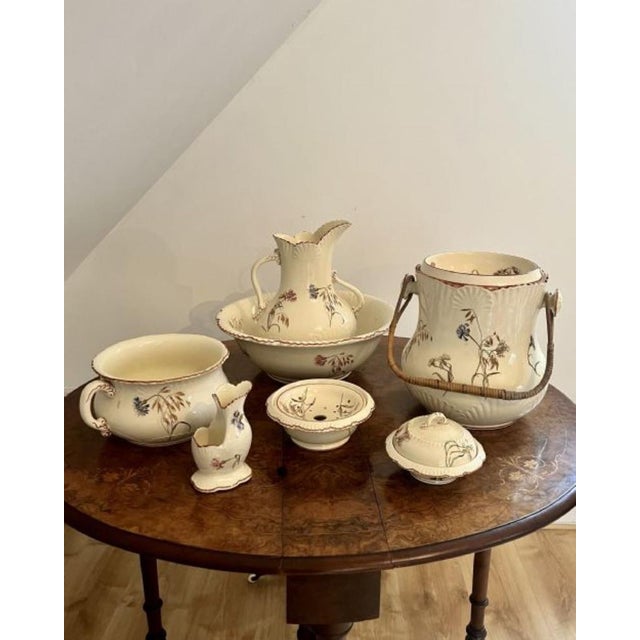 Edwardian Bathroom Set by Mark Jones & Sons, 1900s, Set of 7 For Sale - Image 15 of 15
