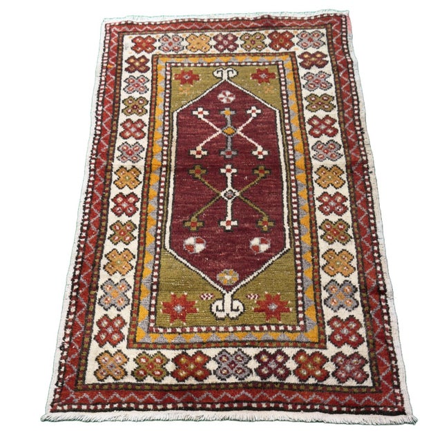 Early 20th Century Western Anatolian Rug For Sale - Image 4 of 8