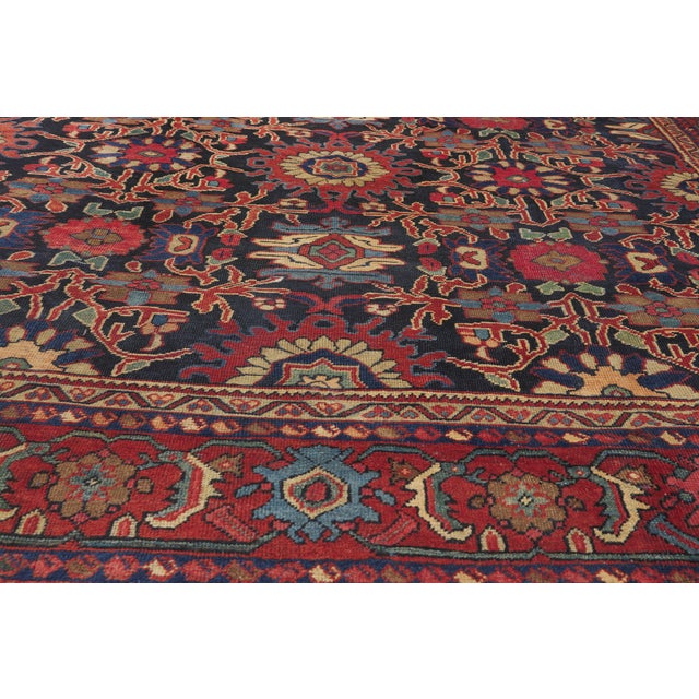 Late 19th Century Late 19th Century Persian Mahal Rug, 08'08 X 12'00 For Sale - Image 5 of 10
