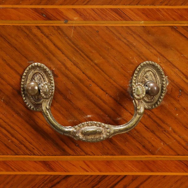 Wood Neoclassical Chest of Drawers For Sale - Image 7 of 13