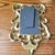 Brass Vintage Ornate Cast Brass Art Nouveau Picture Frame Holds 4 X 6 Picture For Sale - Image 8 of 13