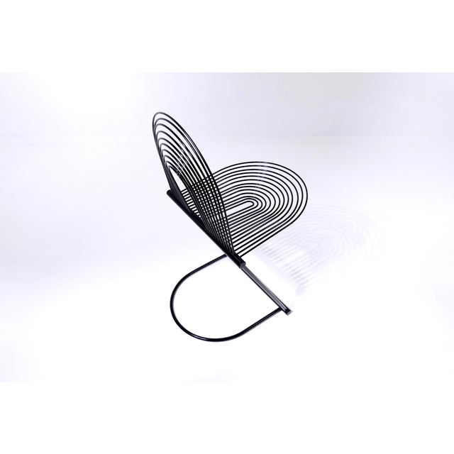 Vintage German Chair Swing by Herbert Ohl for Rosenthal, 1982 For Sale - Image 11 of 18