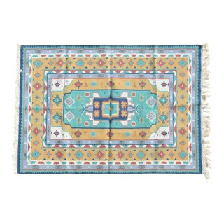 Ebba Rug, 5x8, Yellow For Sale
