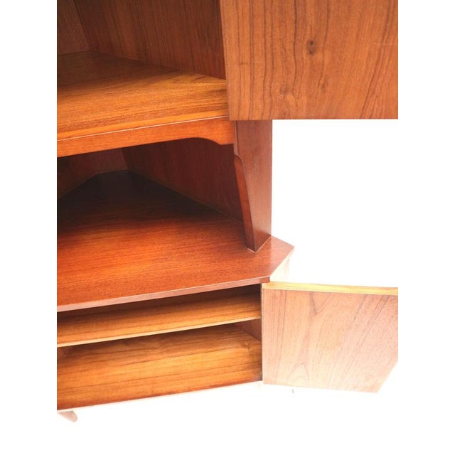 Vintage Danish Corner Cabinet, 1960s For Sale - Image 5 of 9