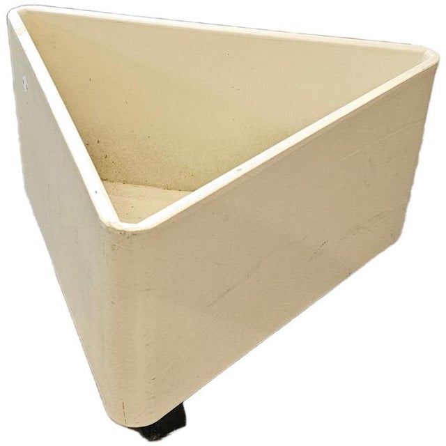 Vintage German Space Age Planter on Wheels from Bauform / Wohnform, 1970s For Sale - Image 3 of 3