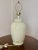 Chinoiserie Style Floral Antique White Ceramic Table Lamp For Sale - Image 4 of 10