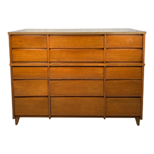 Mid 20th Century Walnut Dresser by Stanley Furniture
