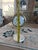 Late 20th Century Mid-Century Modern Sunburst Table Clock With Marble Base For Sale - Image 5 of 6