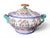 Large Italian Majolica Tureen with Hand-Painted Floral Decoration, 1970s For Sale - Image 11 of 11