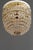 Art Deco Ceiling Lamp with Cut Glass, Vienna, 1920s For Sale - Image 4 of 17