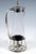 Art Nouveau Carafe Decanter with Silver Mount from VSF Duesseldorf, Germany, 1900s For Sale - Image 3 of 9