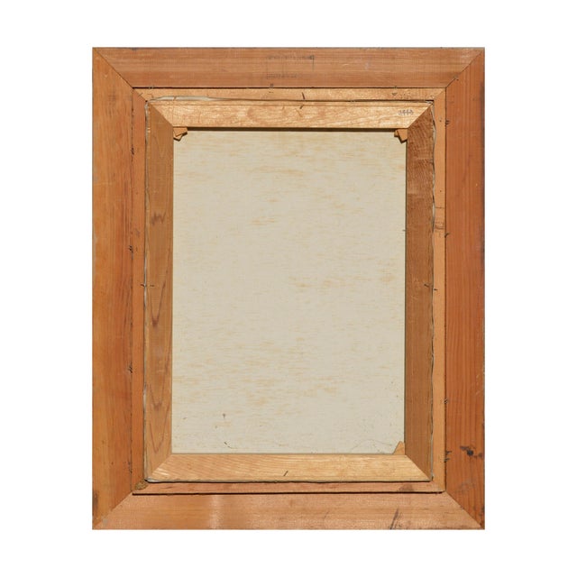 1960s Mid Century California Plein Air Dry Creek Landscape by Hatton For Sale - Image 5 of 5