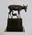 Refined animal polished patinated bronze sculpture by V. Winkler (born 1873). Signed on the left side. German foundry,...