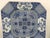 Japanese Antique Japanese Blue & White Octagonal Plate With Floral and Bamboo Motifs For Sale - Image 3 of 18