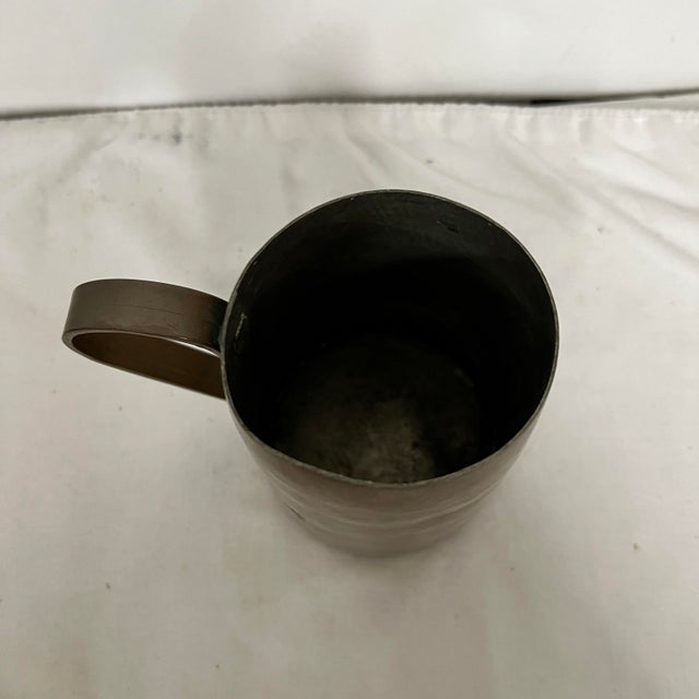 Handmade Copper Tankard Mug For Sale - Image 6 of 6