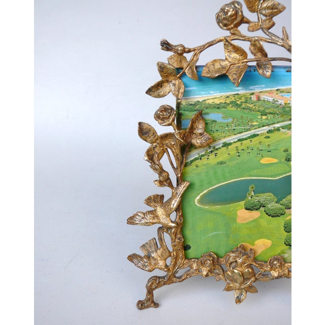 Biedermeier Picture Frames Amor in Bronze, Set of 2 For Sale - Image 10 of 18