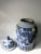 Ceramic Blue and White Phoenix Porcelain Ginger Jar For Sale - Image 7 of 9