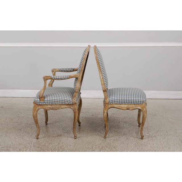 Set of 8 Minton Spidell Country French Dining Chairs For Sale - Image 11 of 18