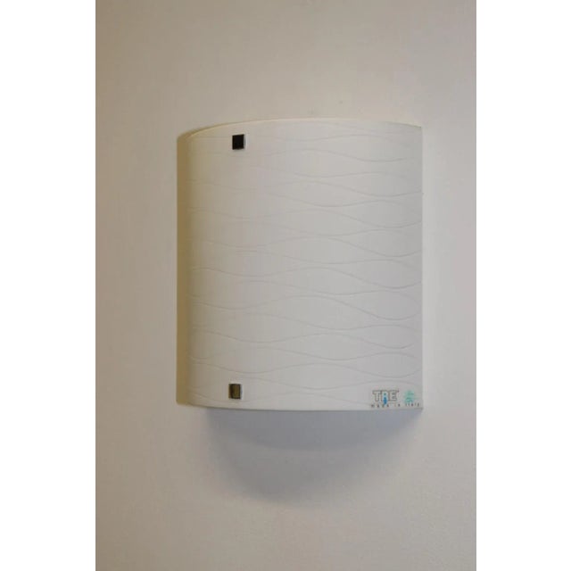 Itre 1990s Modern Murano Glass Wall Lamp For Sale - Image 4 of 9