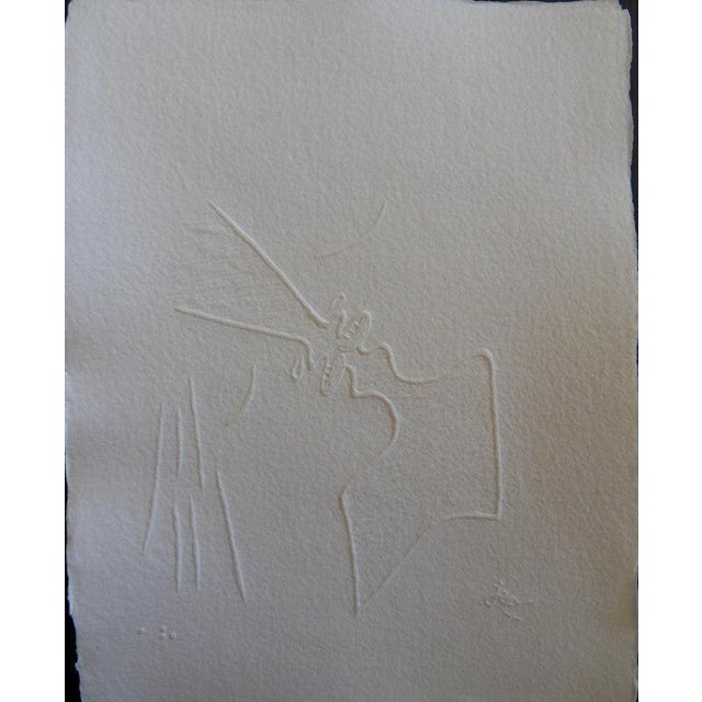 Jean Cocteau, Le Baiser, Etching For Sale - Image 4 of 4