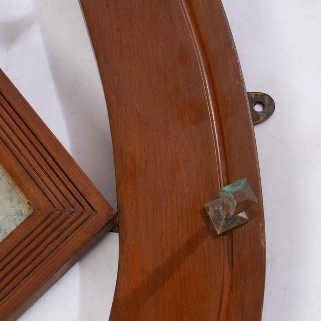 Victorian Horseshoe Mirror For Sale - Image 4 of 6