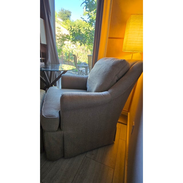 Mid-Century Modern Century Furniture Tyler Custom Source Configurable Lounge Chair & Ottoman | Home Elegance Collection | Made in Usa | 2021 For Sale - Image 3 of 10