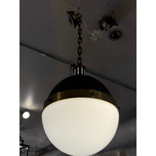 Thomas O’Brien for Visual Comfort Hicks Globe Pendant Light For Sale In San Francisco - Image 6 of 12
