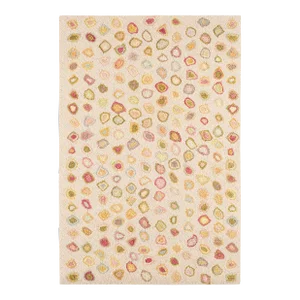 Dash & Albert by Annie Selke Cat's Paw Pastel Micro Hooked Wool Rug, 7' 6" x 9' 6"