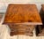 Mid 20th Century Pair of Mid-Century Georgian Revival Burr Walnut Bachelor's Chests Nightstands For Sale - Image 5 of 18