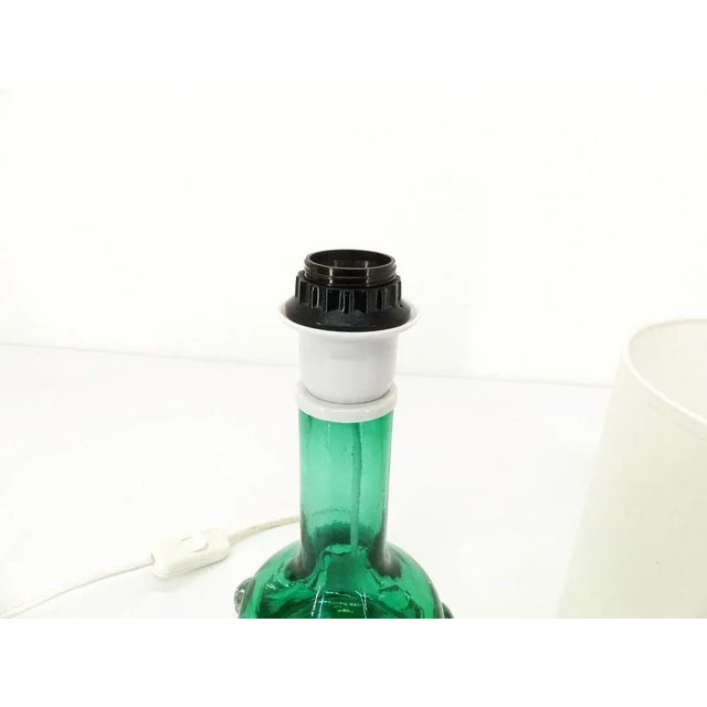 Scandinavian Table Lamp in Glass from Kosta Boda, 1960s For Sale - Image 6 of 10