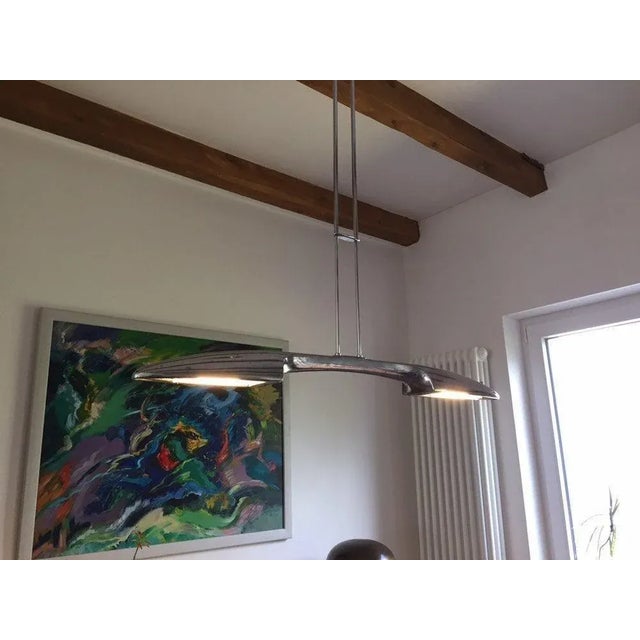 Vintage Olympia Pendant Lamp by Jorge Pens for Blux, 1970s For Sale - Image 10 of 11