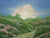 Contemporary Ojai Hills Sunrise Lynne French California Landscape O/C 11x14 For Sale - Image 3 of 5